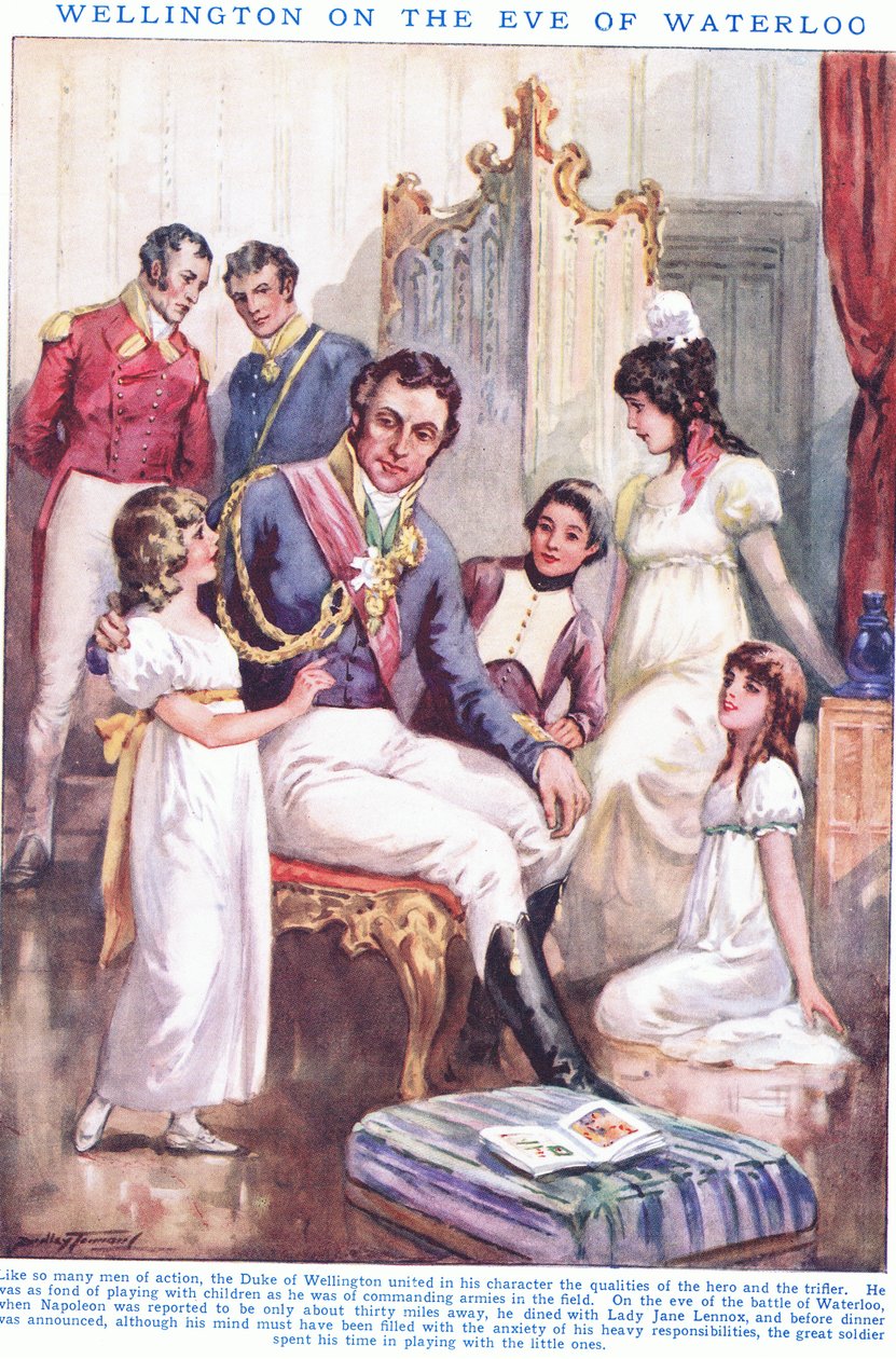 Wellington på tærsklen til Waterloo AD 1815 af C. Dudley Tennant