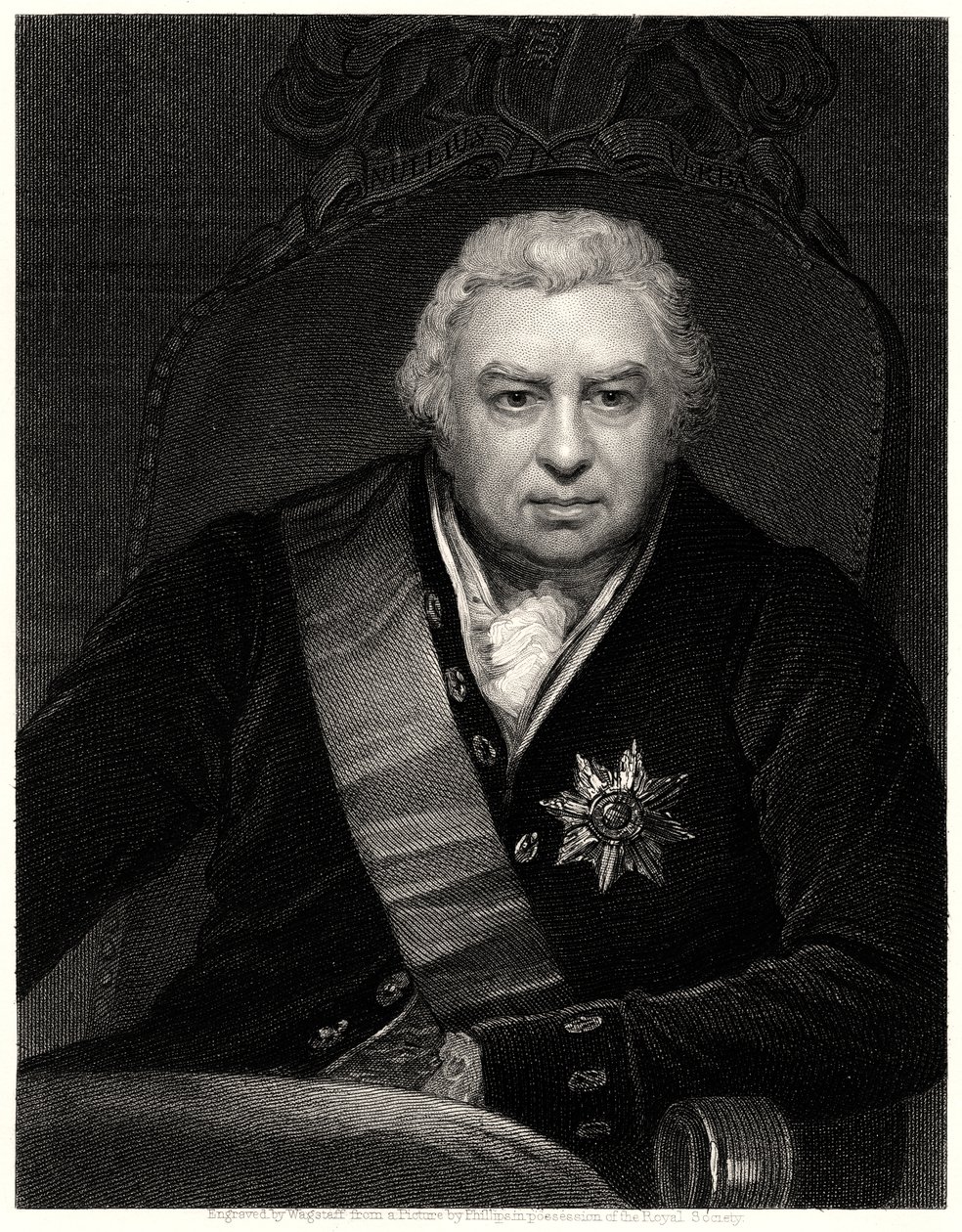 Sir J Banks, 1800-tallet af C. E. Wagstaff