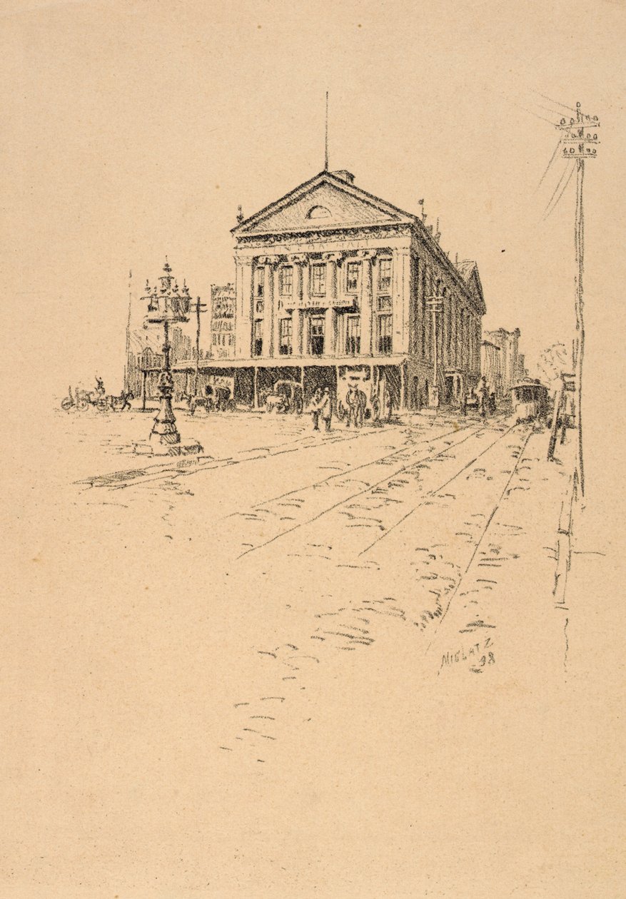 Clinton Hall af C. F. William Mielatz