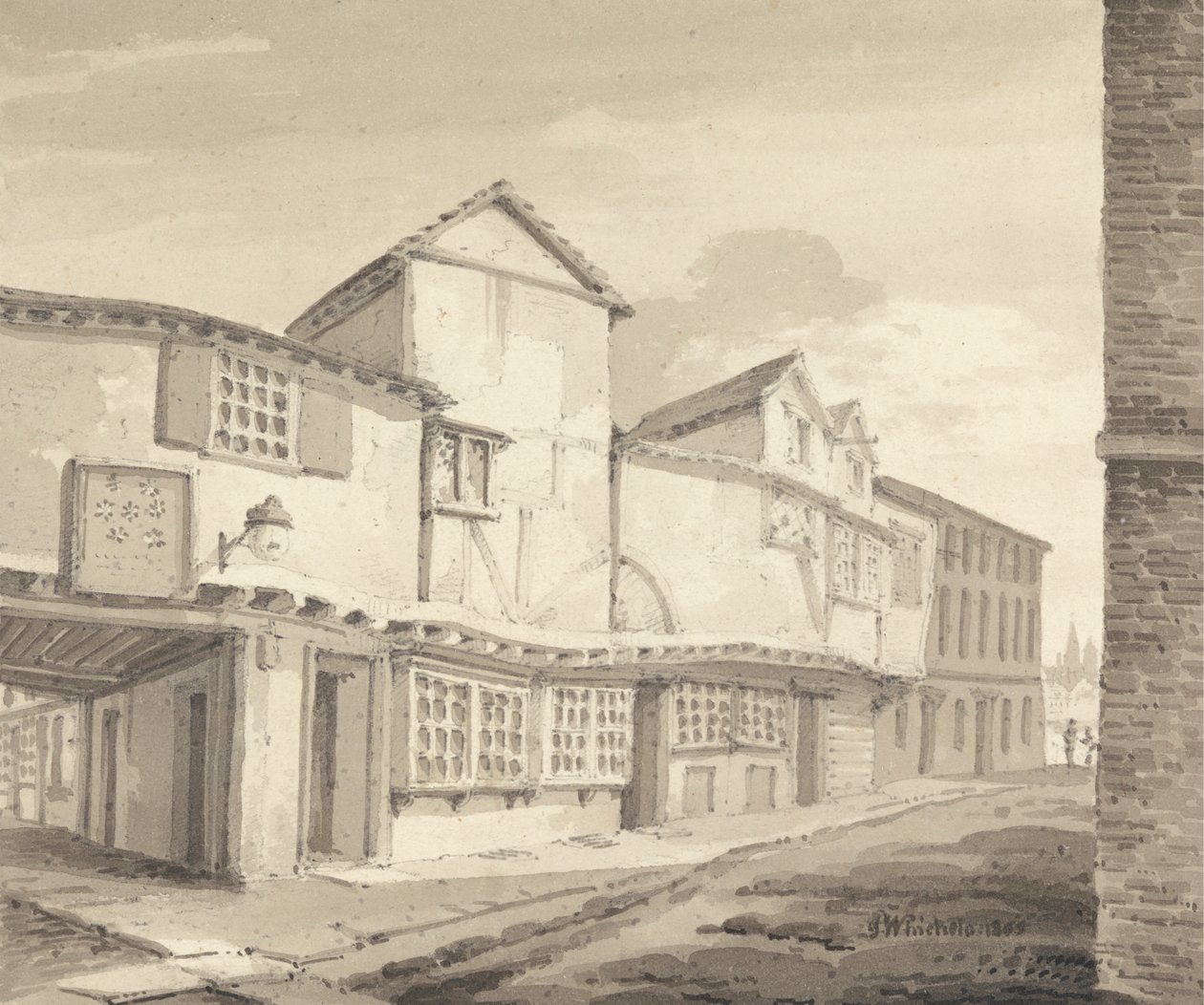 En del af klosteret St. Saviours, Southwark af C. John M. Whichelo
