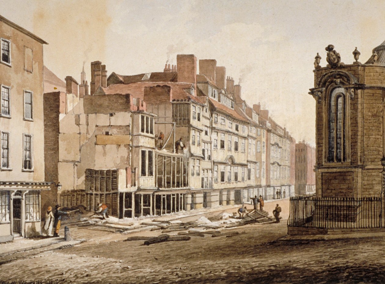 Strand, Westminster, London, 1810 af C John M Whichelo