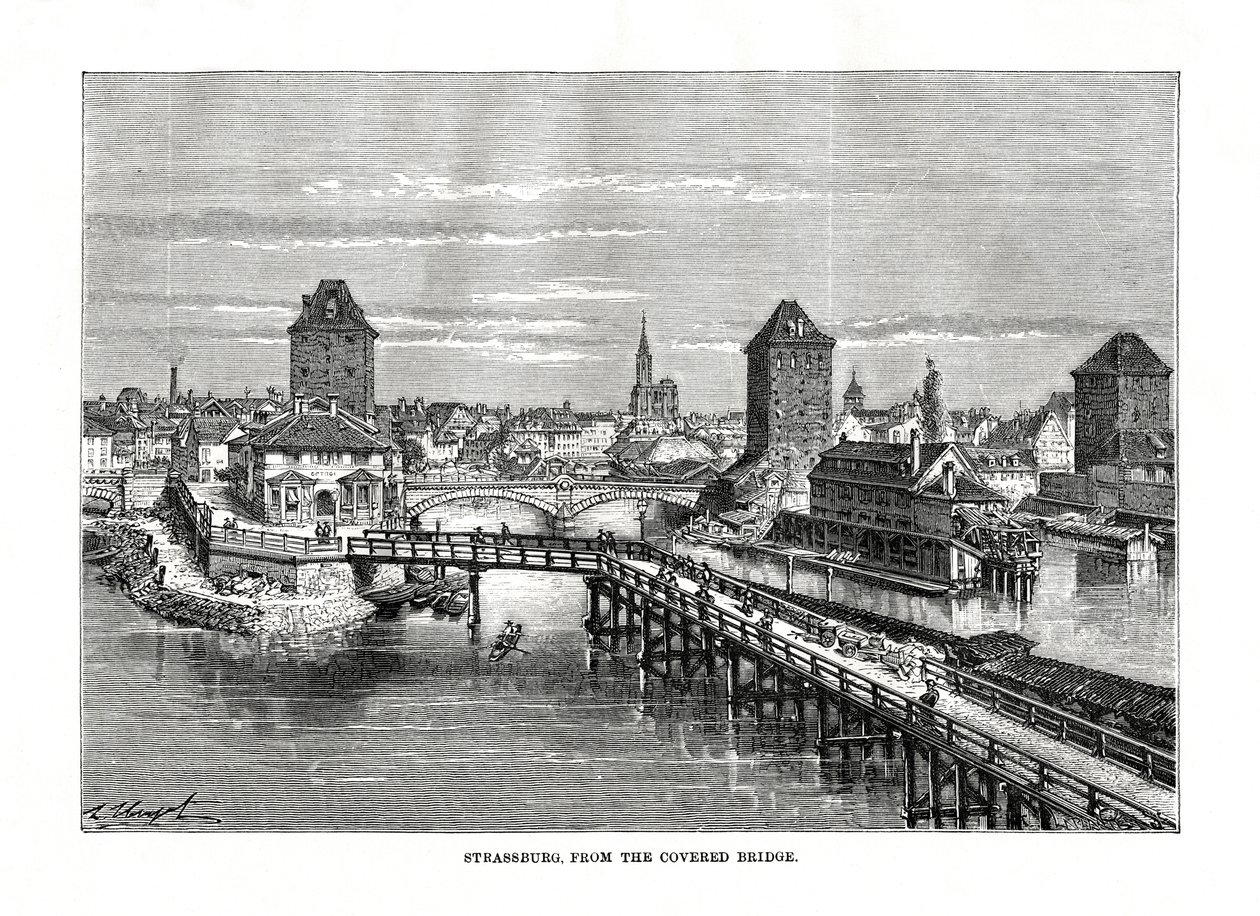Strasbourg, Frankrig, 1879 af C. Laplante
