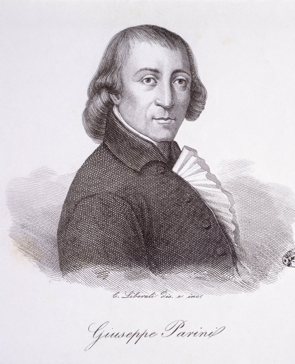 Giuseppe Parini (gravering) af C. Liberali