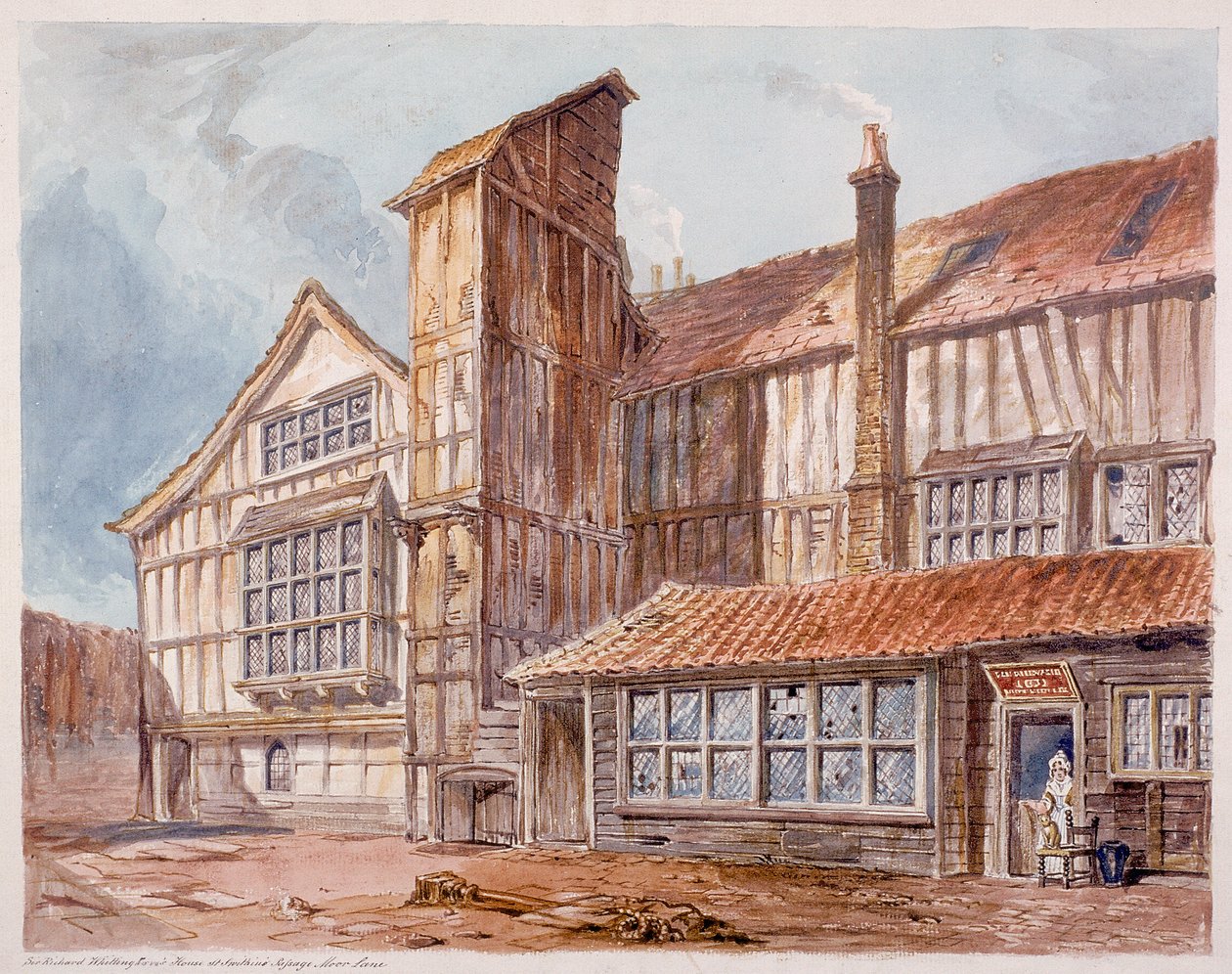 Milton Street, London, c1804 af C Matthews