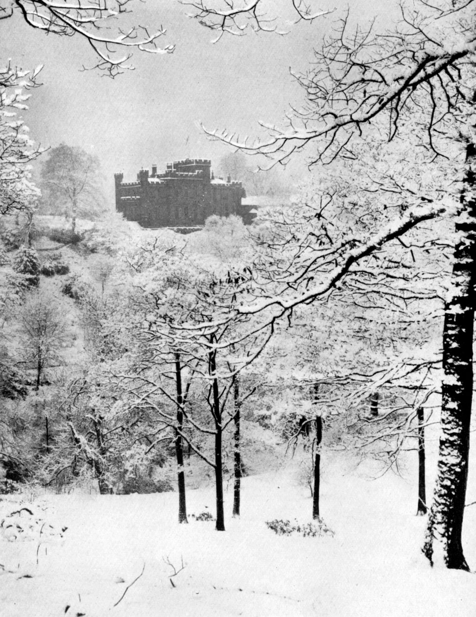 Wishaw House, North Lanarkshire, Skotland, 1924-1926. af C. Reid