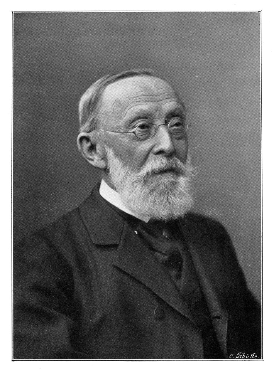 Rudolph Virchow, tysk patolog, 1902. af C. Schutte