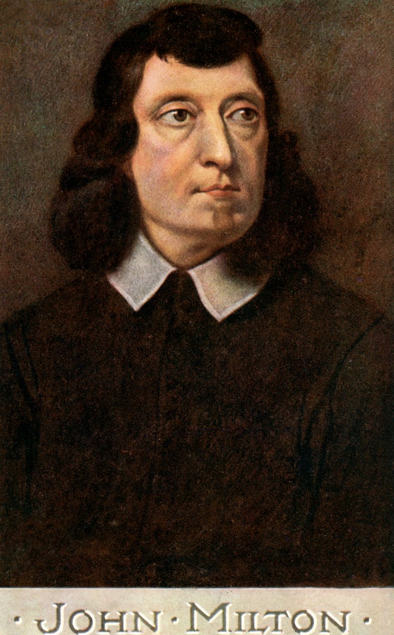 John Milton 1608-1674, engelsk digter, begyndelsen af det 20. århundrede. af C. W. Quinnell