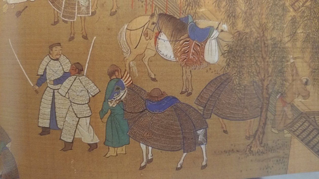 Ming skildring af X ion GNU CAI wen læder vender tilbage til sit hjemland af Cai Wenji Returns to Her Homeland