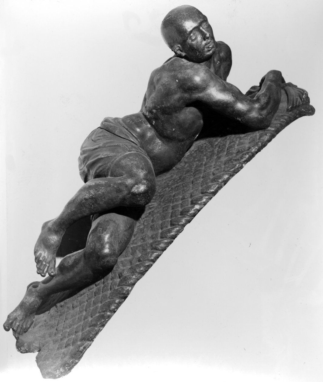 Melancholia, ca. 1670-1700 (udskåret sten) af Caius Gabriel Cibber