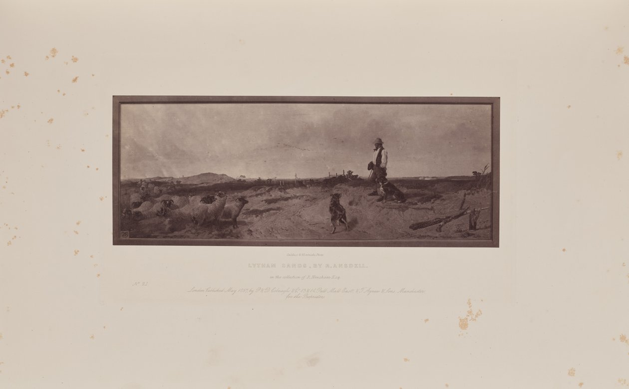 Lytham Sands, af R. Ansdell af Caldesi and Montecchi