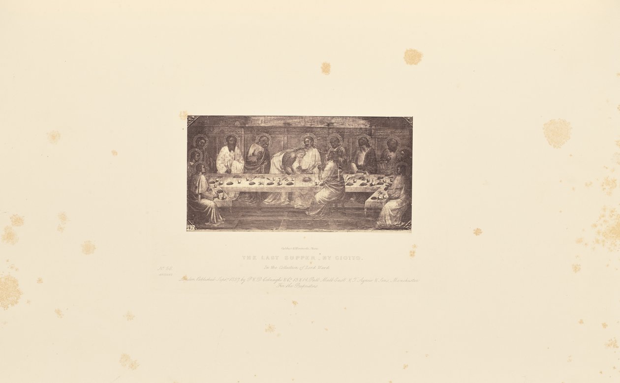 Den sidste nadver, af Giotto af Caldesi and Montecchi