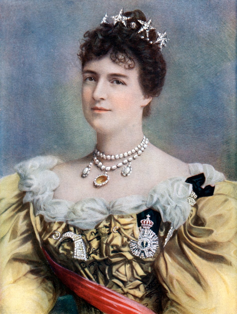 Amelia af Orleans, dronning af Portugal, slutningen af det 19.-begyndelsen af det 20. århundrede. af Camacho