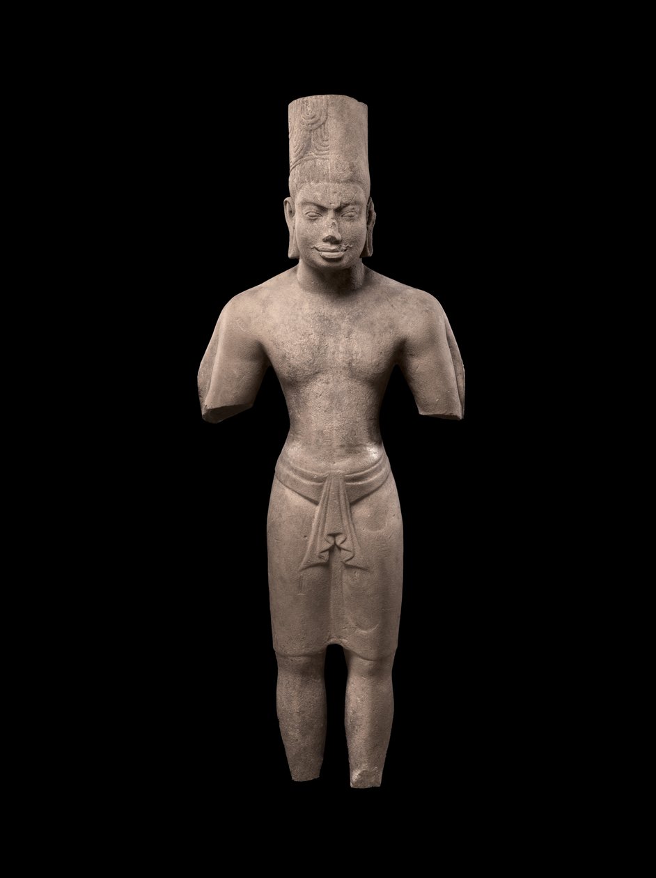 Harihara, slutningen af 7.-begyndelsen af 8. århundrede (sandsten) af Cambodian