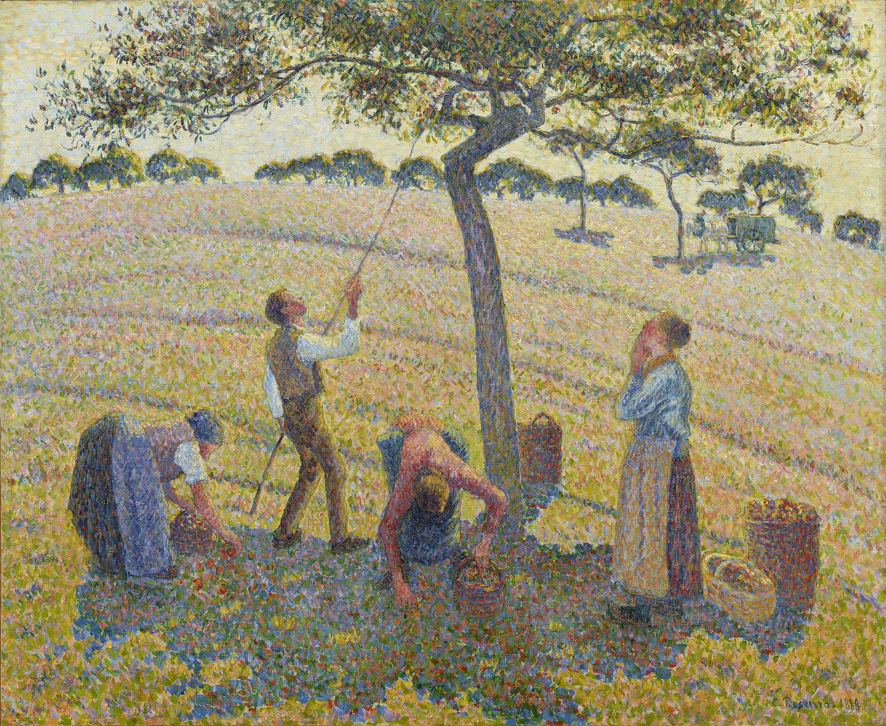 Apple Harvest af Camille Jacob Pissarro