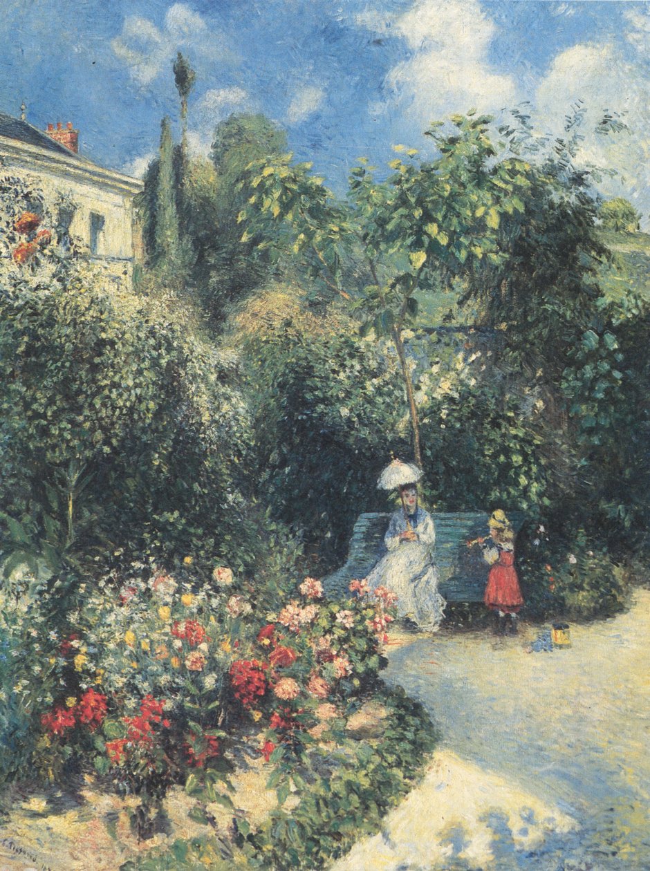 Haven ved Pontoise af Camille Jacob Pissarro