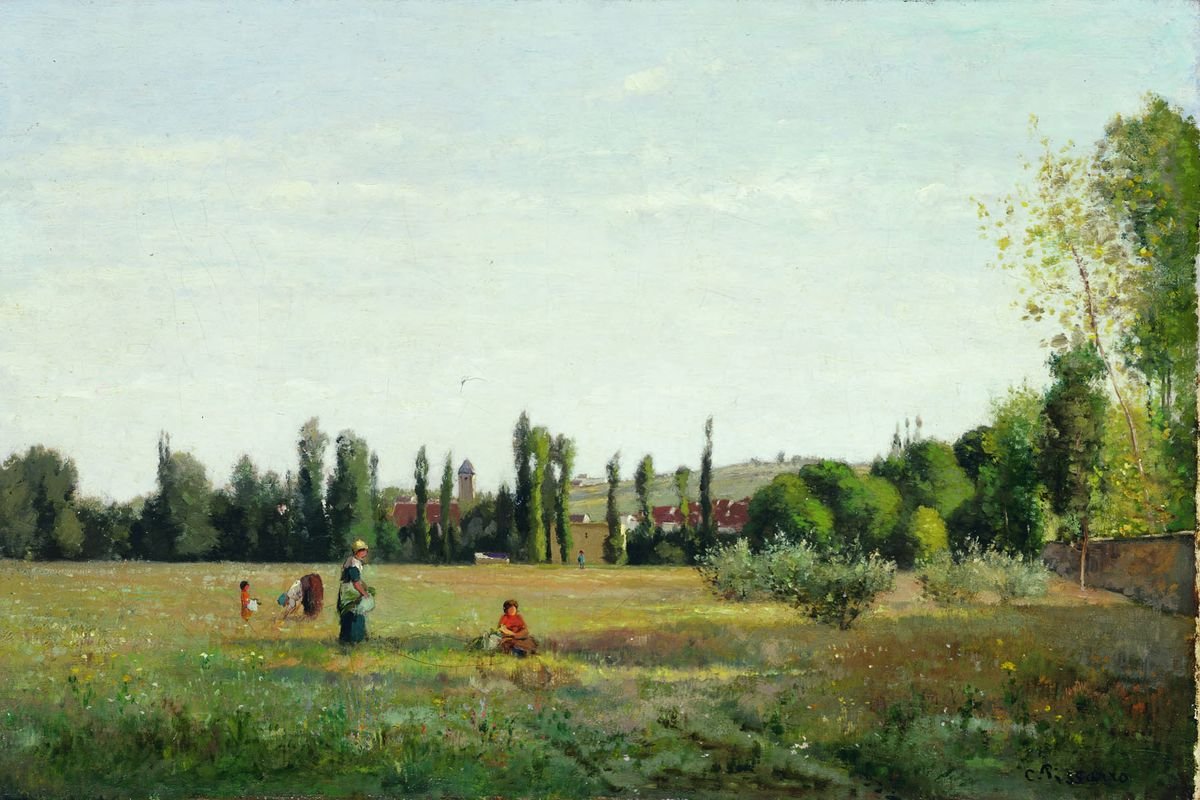 La Varenne Saint Hilaire af Camille Jacob Pissarro