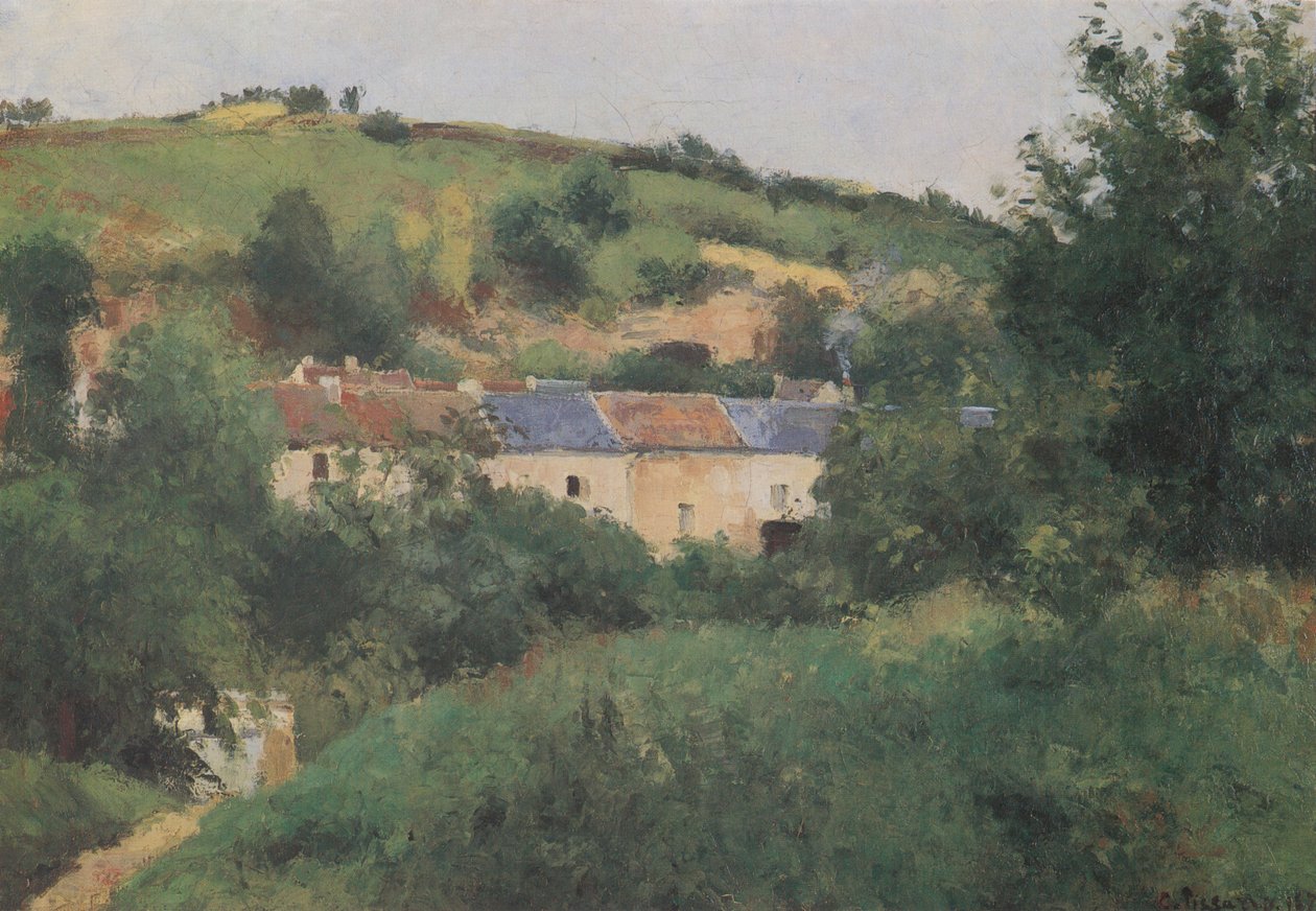 Landsbysporet af Camille Jacob Pissarro
