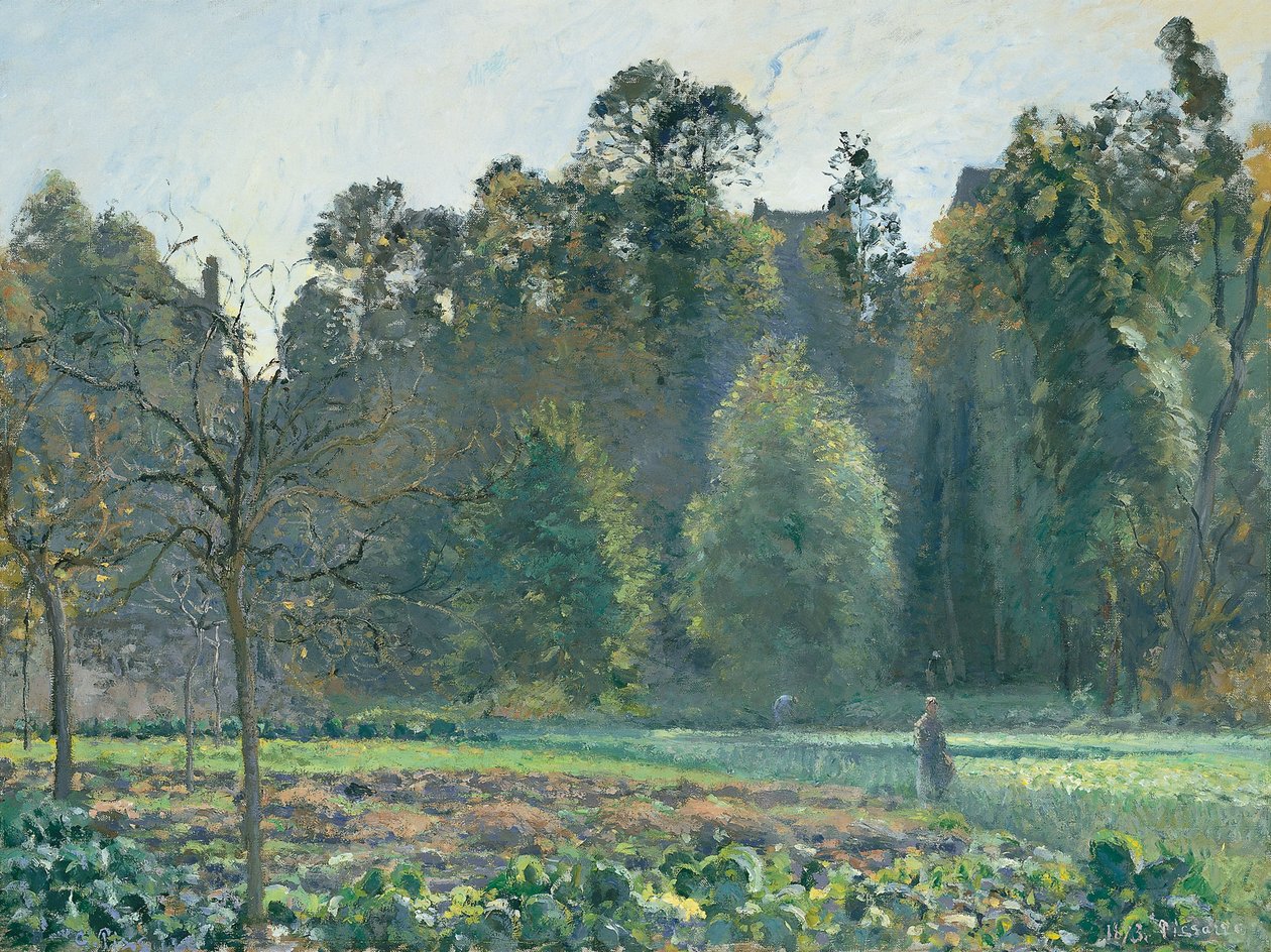 Kålmarken, Pontoise af Camille Jacob Pissarro