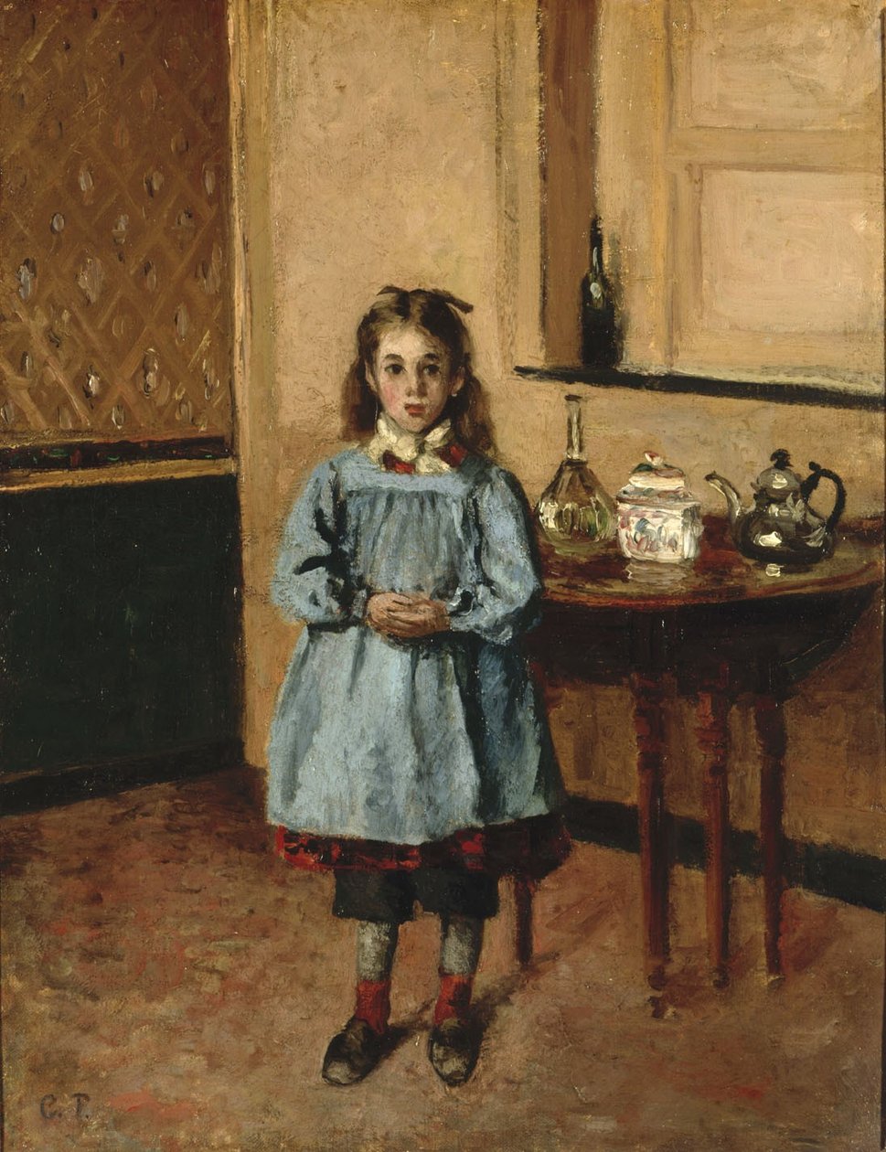 Minette af Camille Jacob Pissarro