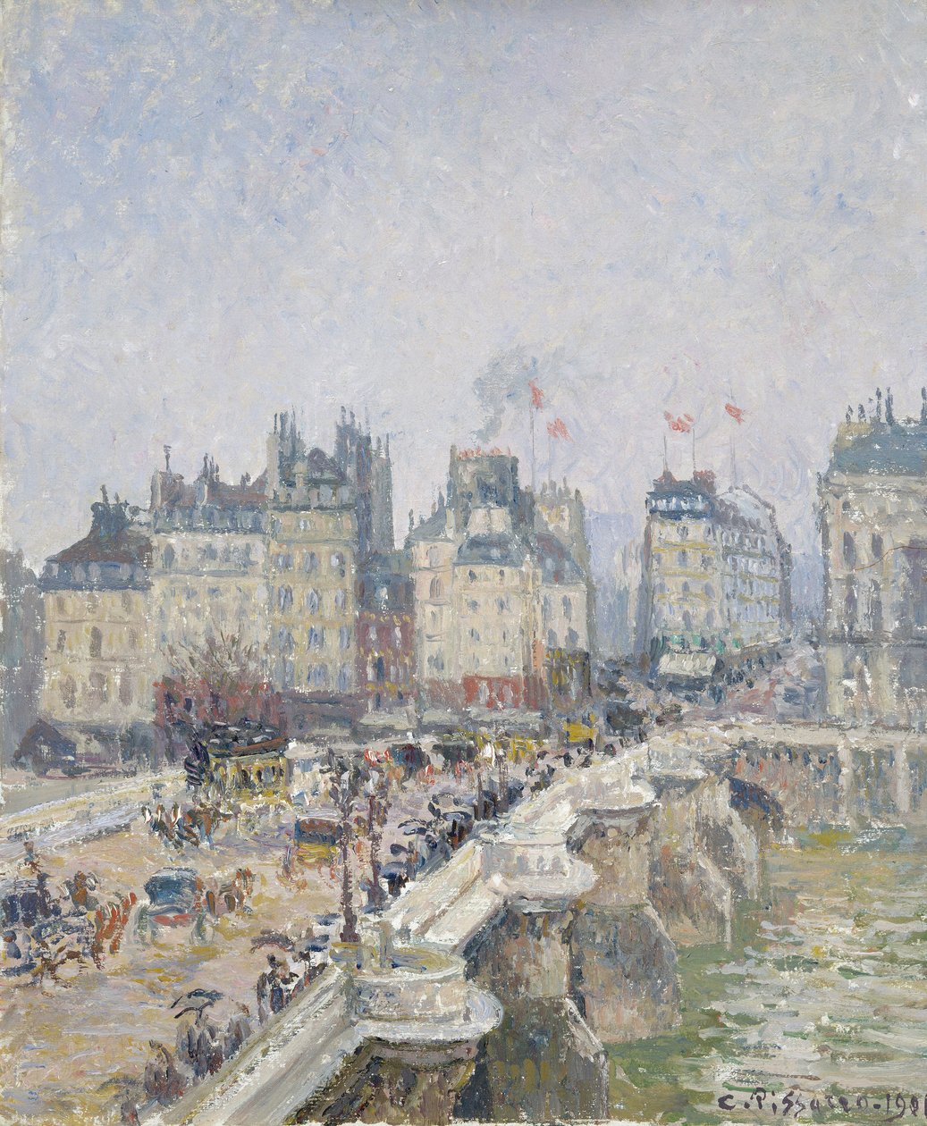 Pont Neuf, Paris, 1901 af Camille Jacob Pissarro