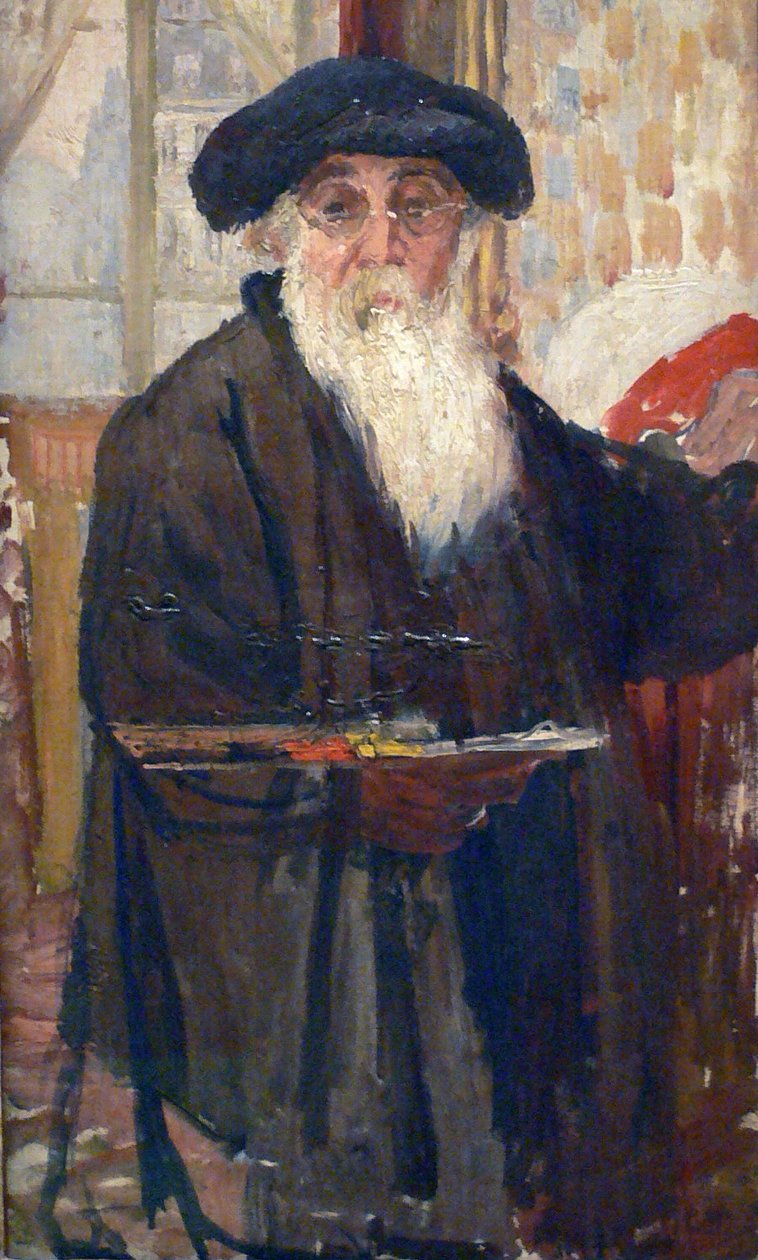 Selvportræt af Camille Jacob Pissarro