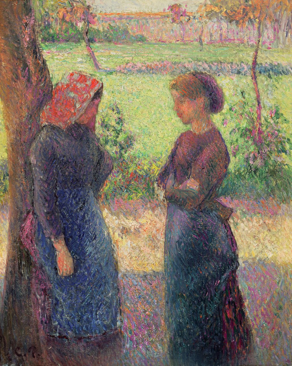 Chatten, ca. 1892 af Camille Jacob Pissarro