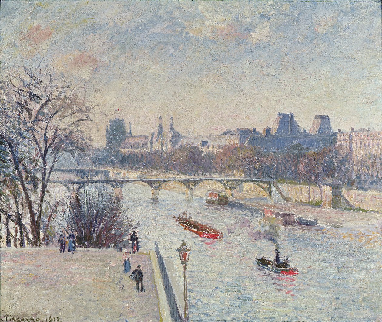 Louvre, 1902 af Camille Jacob Pissarro