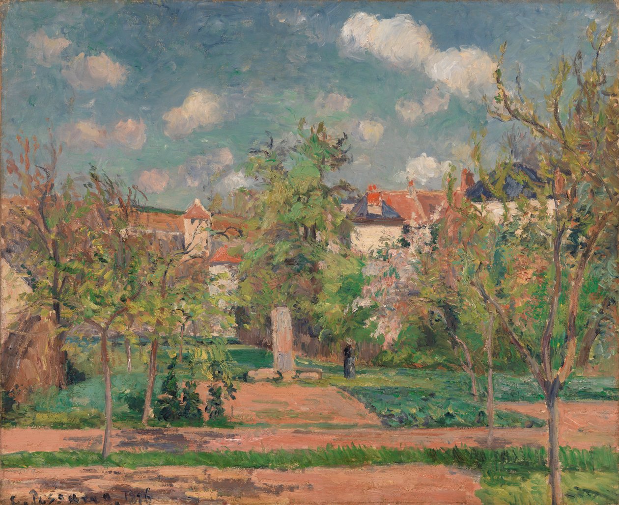 Have i fuld sollys af Camille Jacob Pissarro