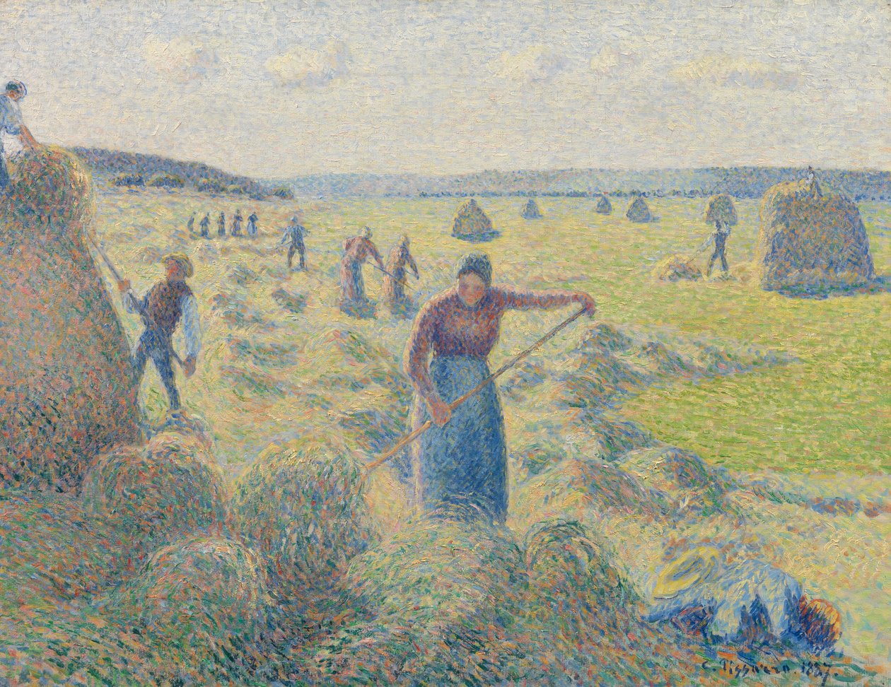 Høslæt, Éragny af Camille Jacob Pissarro