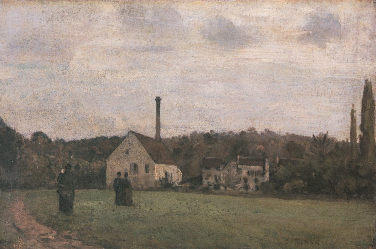 Smalfabrikken af Camille Jacob Pissarro