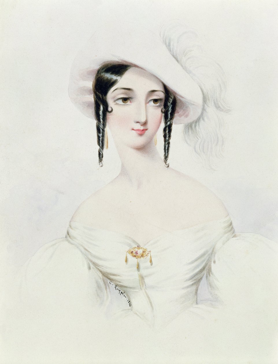Portræt af Lola Montez (1821-61), 1846 af Camille Joseph Etienne Roqueplan