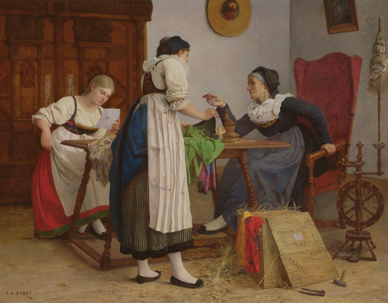 Brevet fra Tonkin, 1898 af Camille Alfred Pabst
