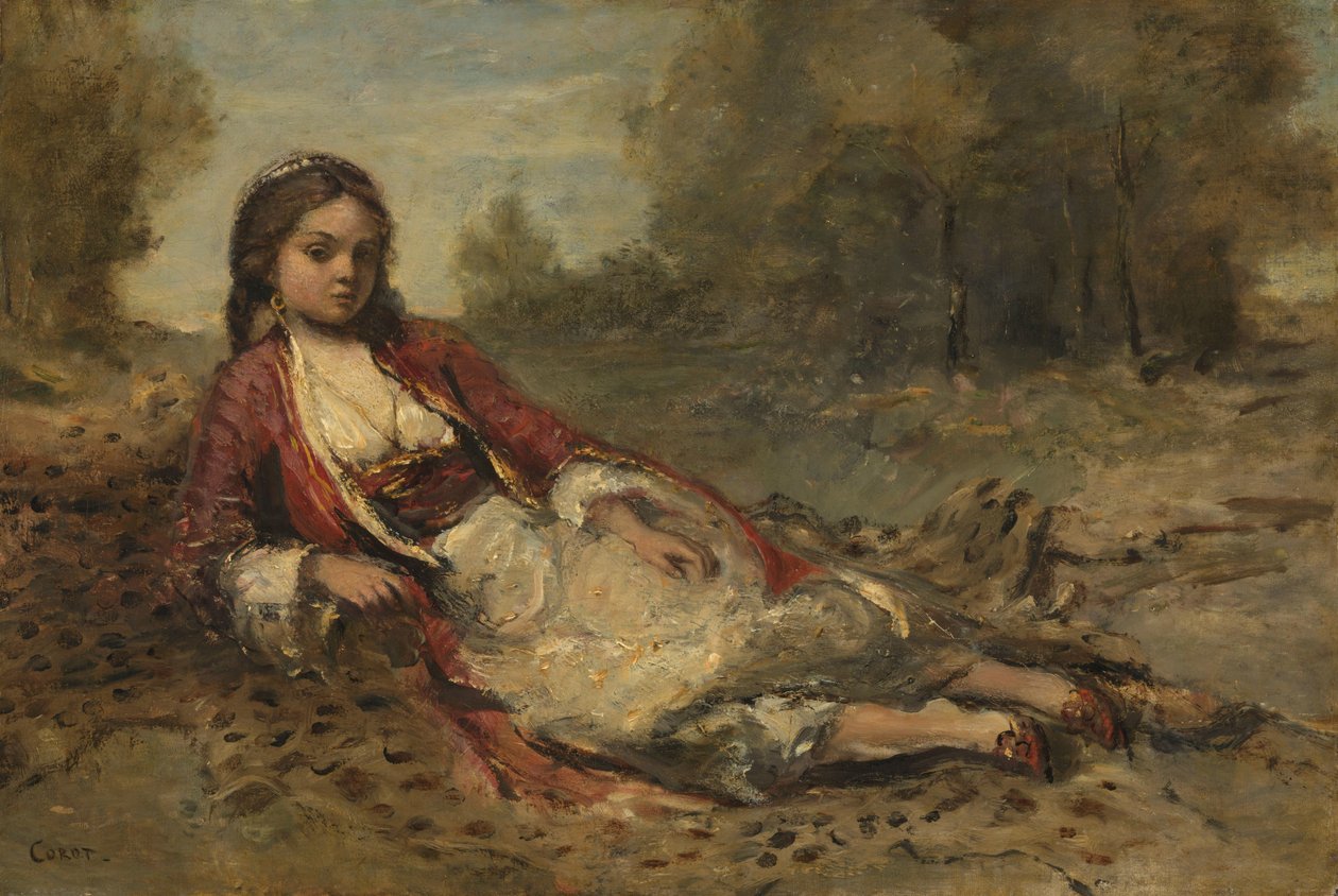 algerisk af Camille Corot