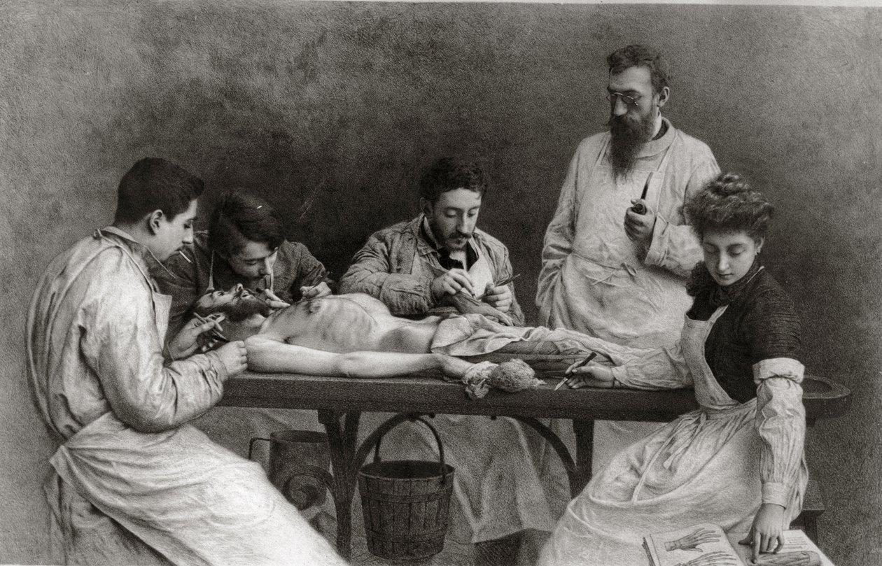 En afslutning på den praktiske skole, 1902 af Camille Felix Bellanger
