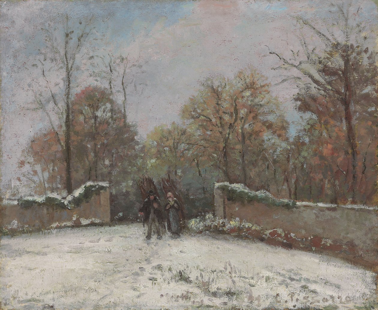 Ind i skoven af Marly, af Camille Jacob Pissarro