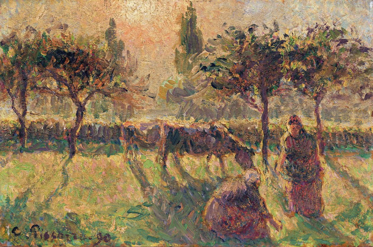 På markerne, 1890 af Camille Jacob Pissarro