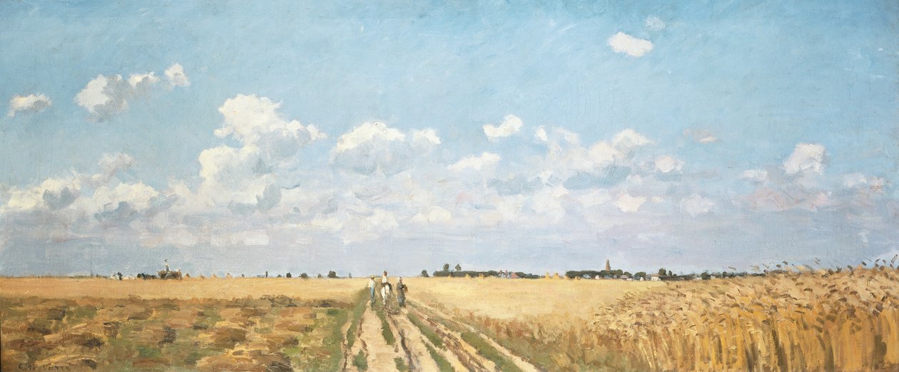 Sommer, 1872 af Camille Jacob Pissarro