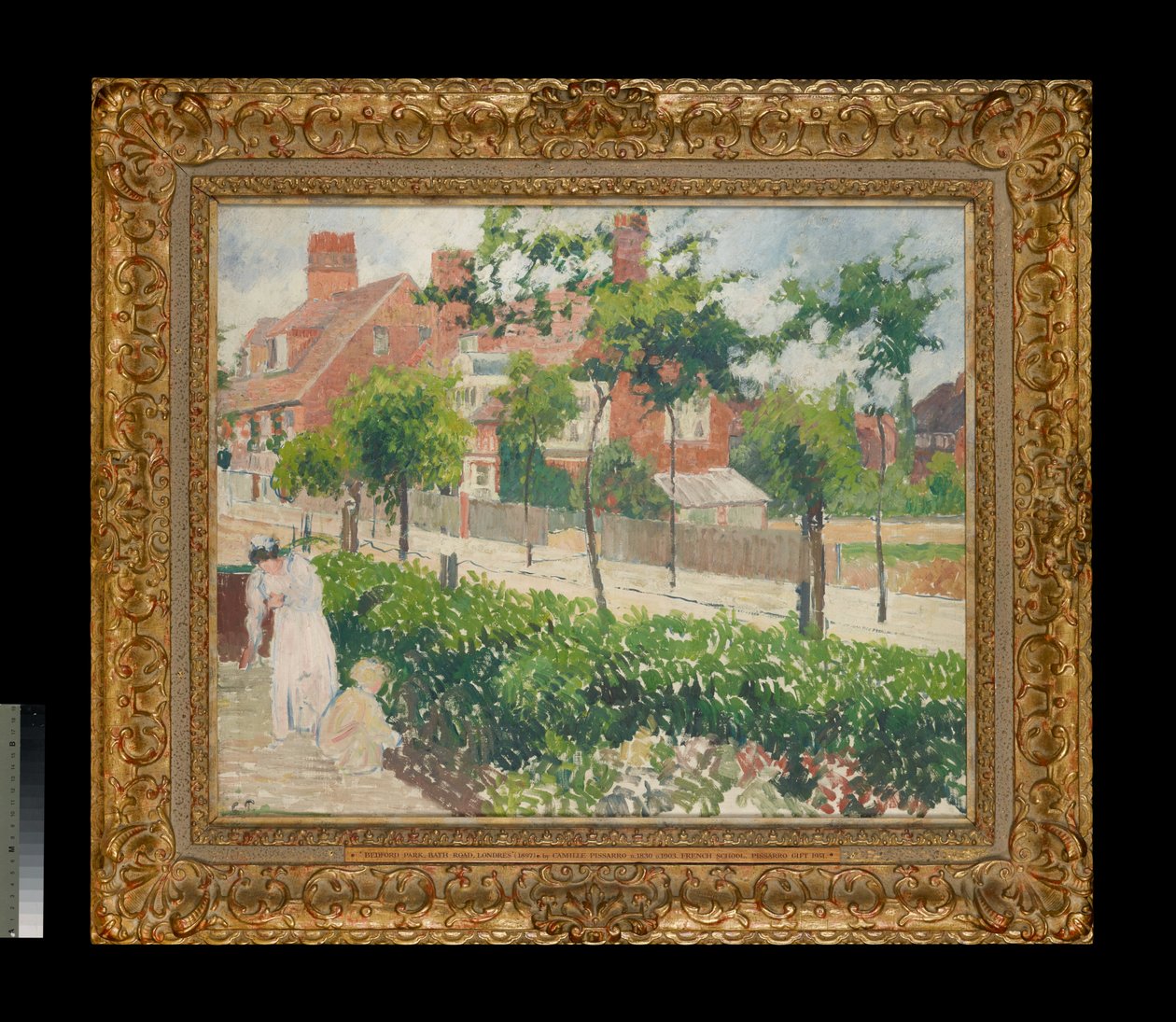 Bath Road, London af Camille Pissarro