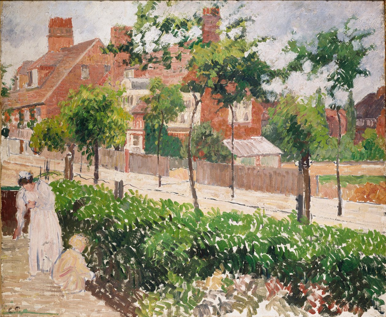Bath Road, London, 1897 af Camille Pissarro