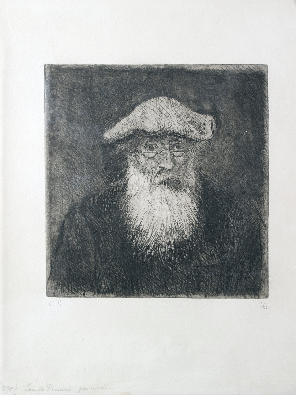 Camille Pissarro, alene, c1890 af Camille Pissarro