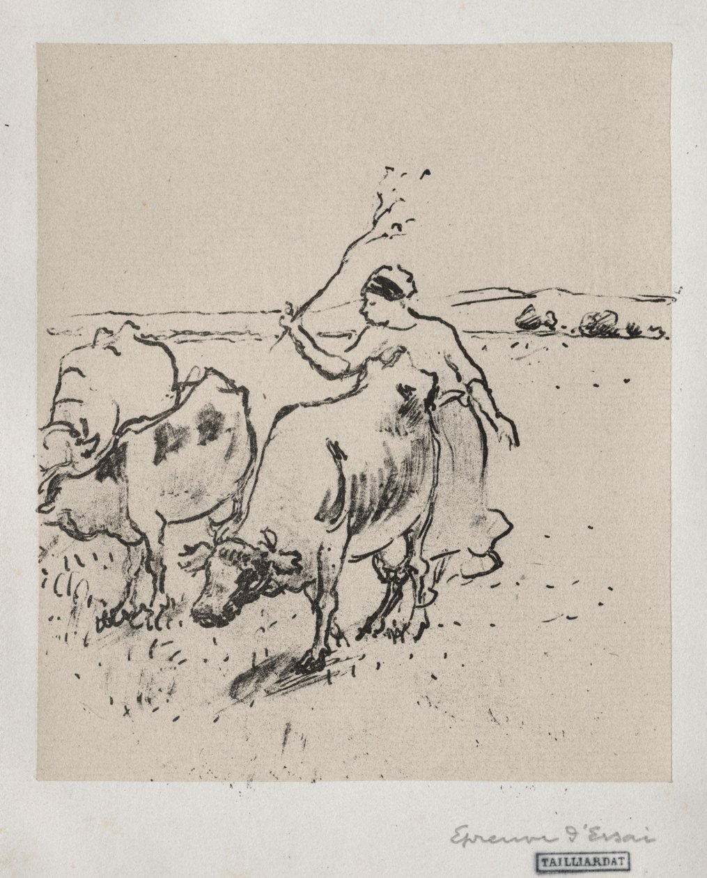 Kohyrder af Camille Pissarro