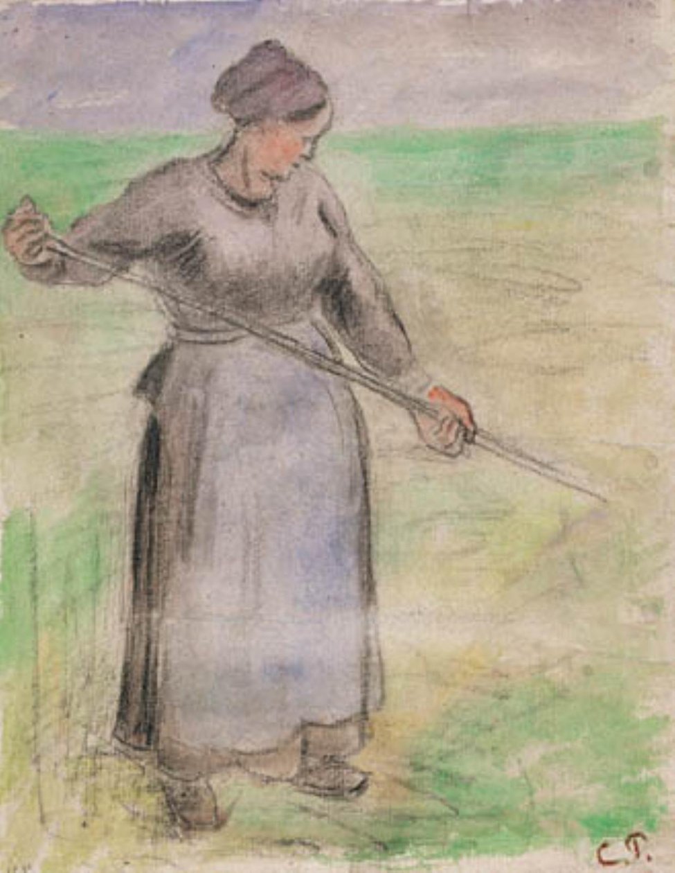 Hømager af Camille Pissarro