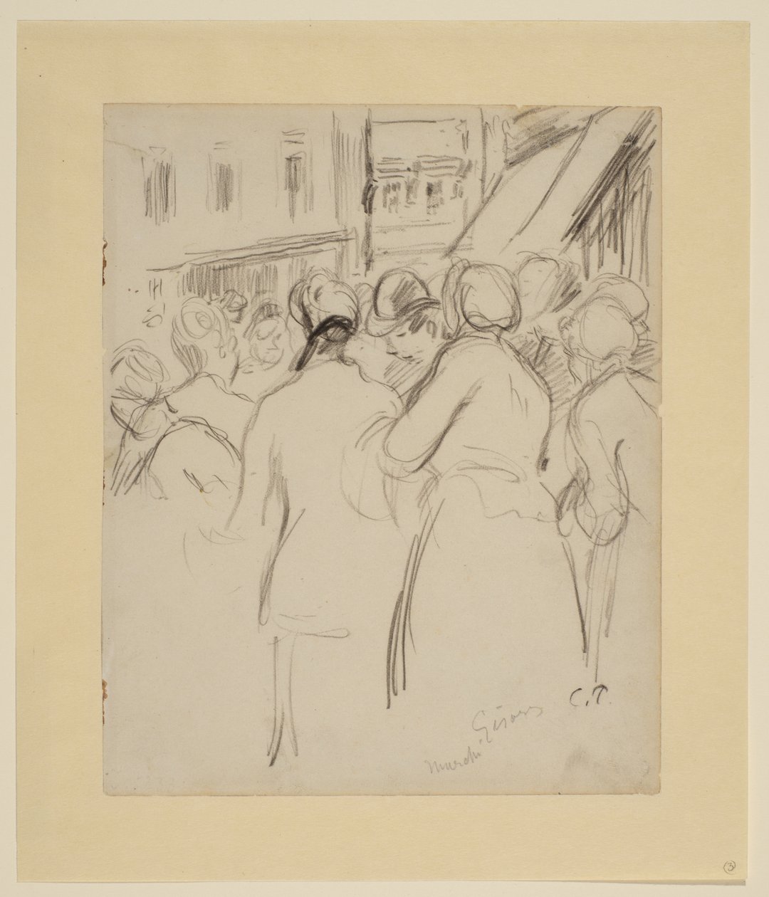 Marked ved Gisors af Camille Jacob Pissarro