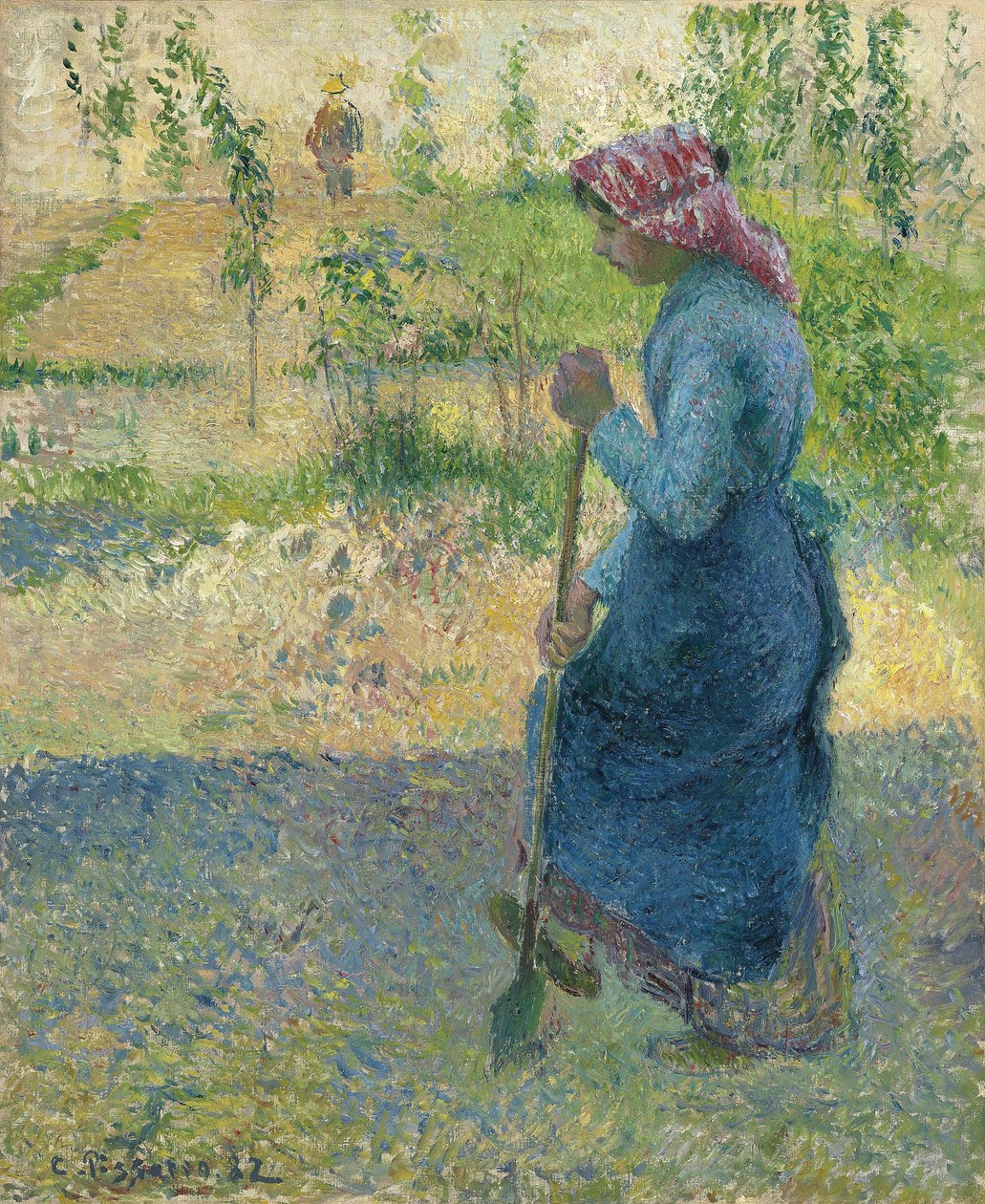 Bondegravning; Bondesang af Camille Jacob Pissarro
