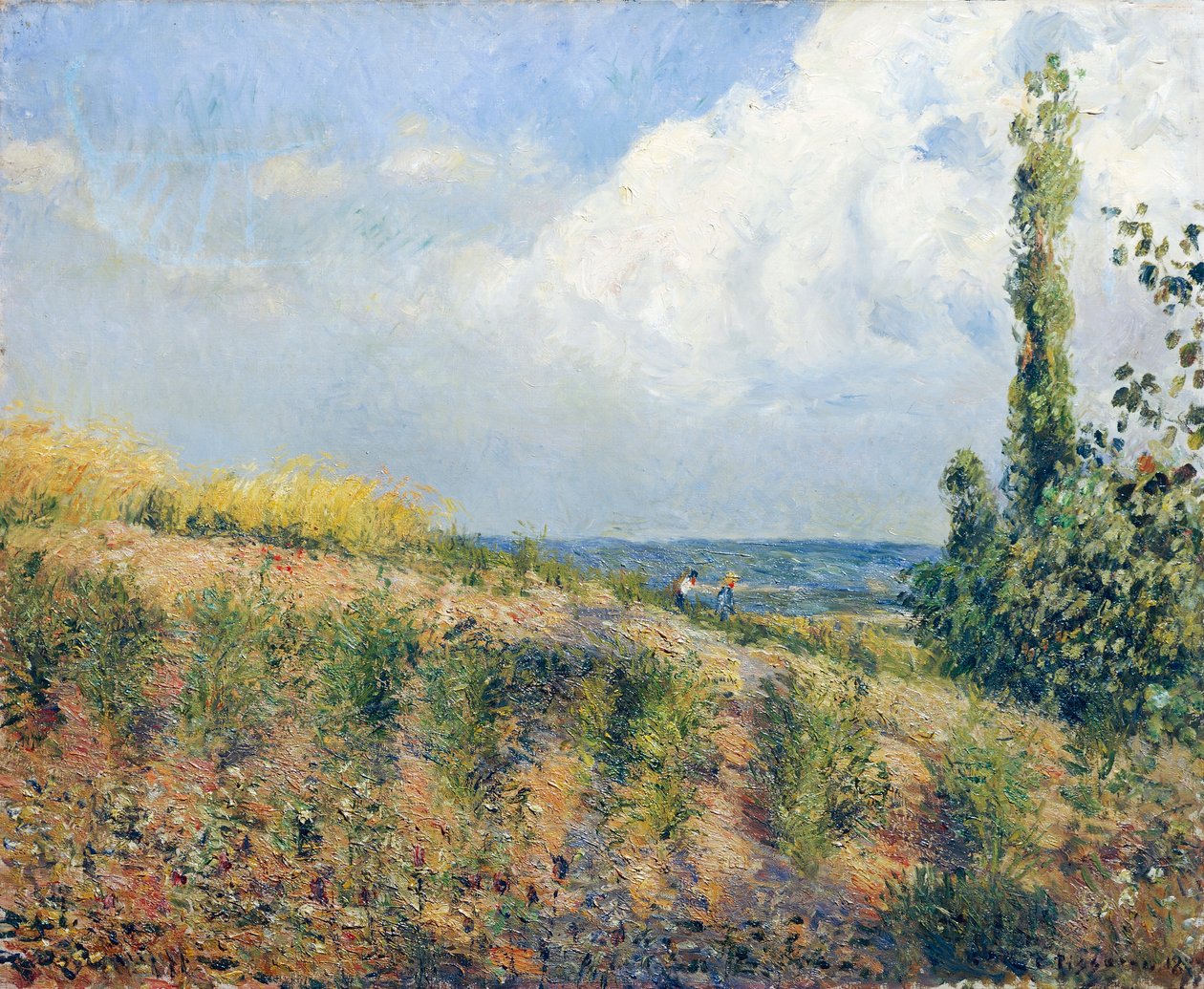 Stormen nærmer sig, af Camille Pissarro af Camille Pissarro