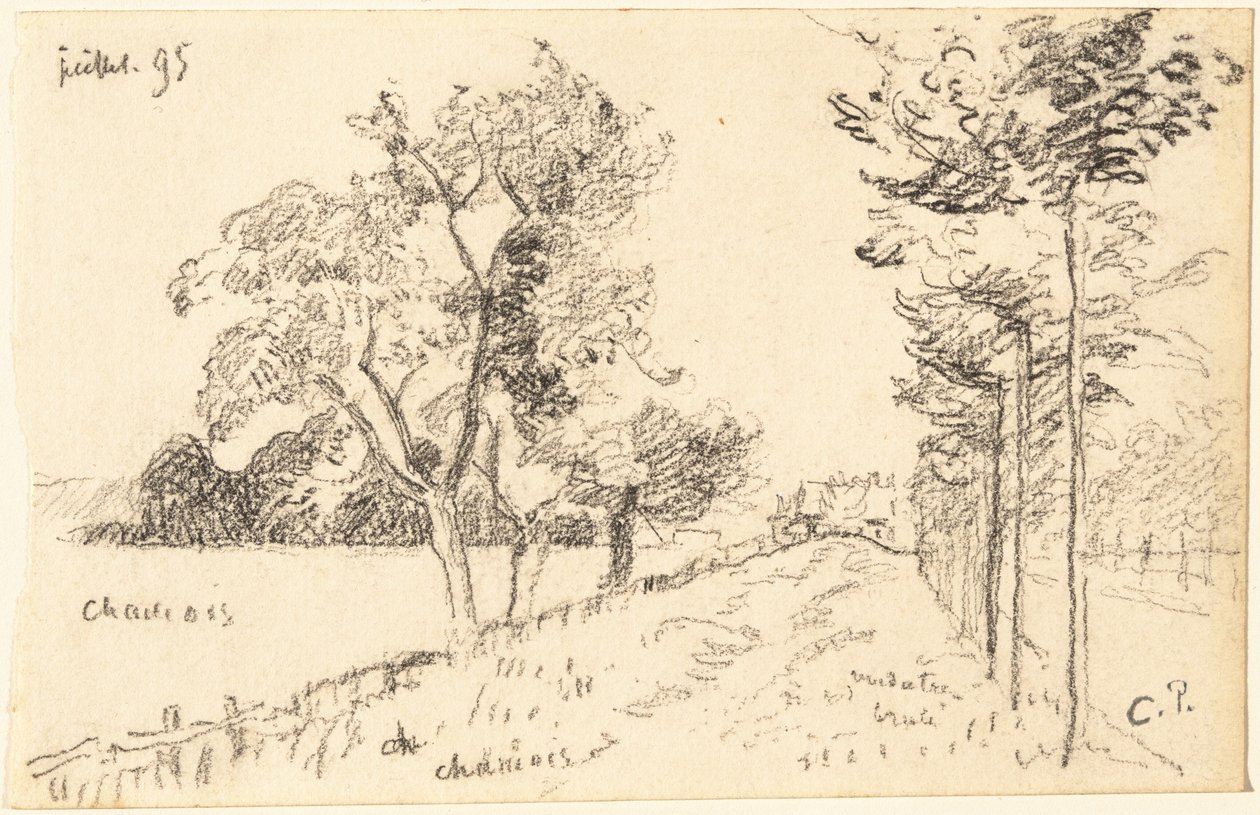 Indkørslen af Camille Pissarro