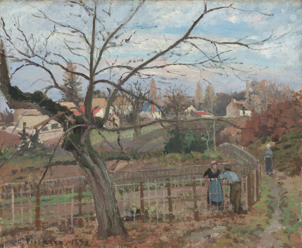 Hegnet af Camille Pissarro