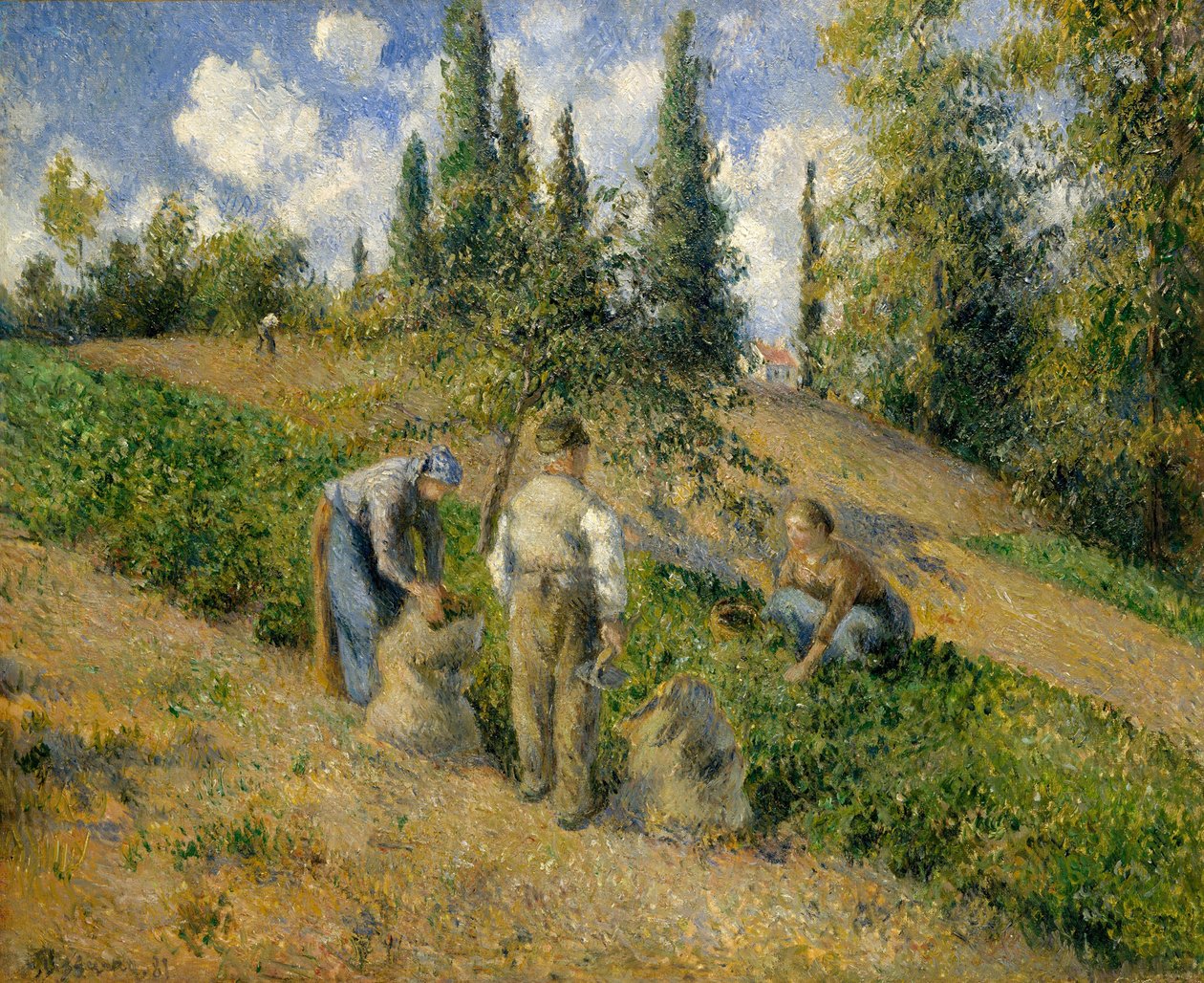 Høsten, Pontoise af Camille Jacob Pissarro