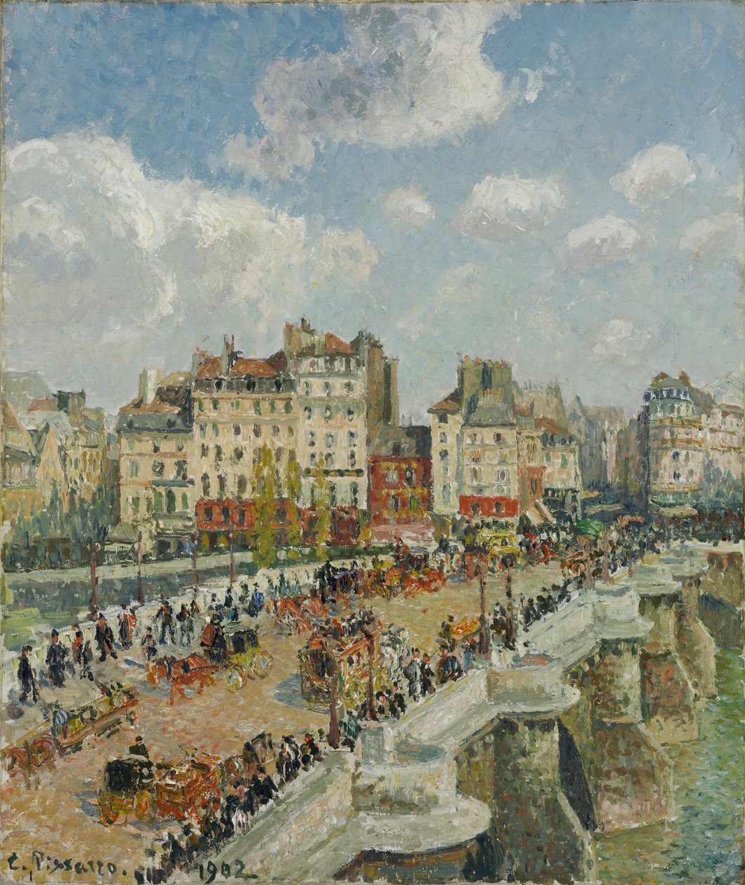 Pont-Neuf af Camille Pissarro