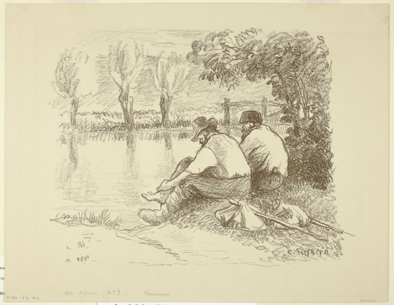 Vagabonde af Camille Pissarro